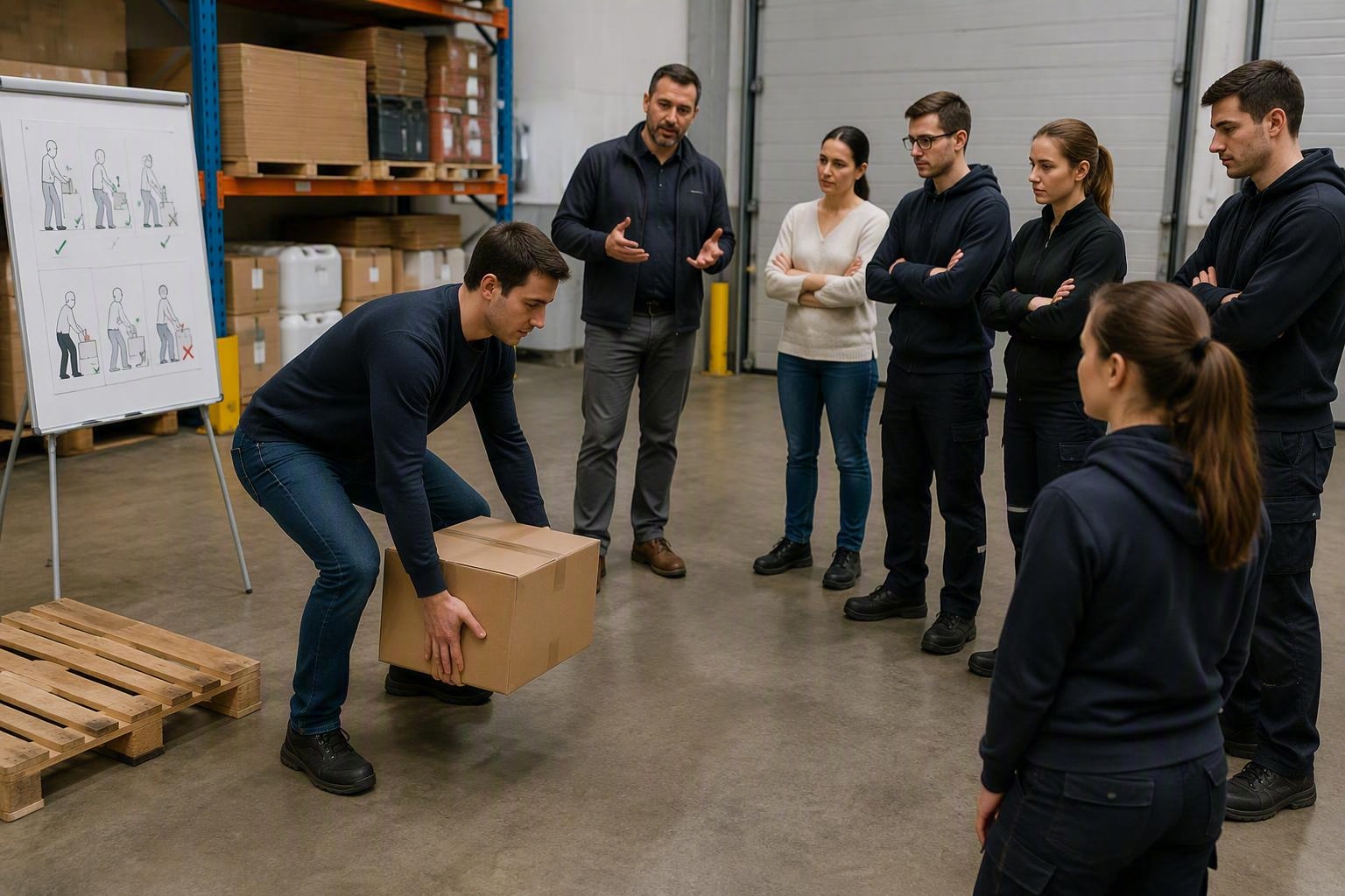 TMS gestes et posture ayez les bons gestes professionnels - visuel homme mal au dos