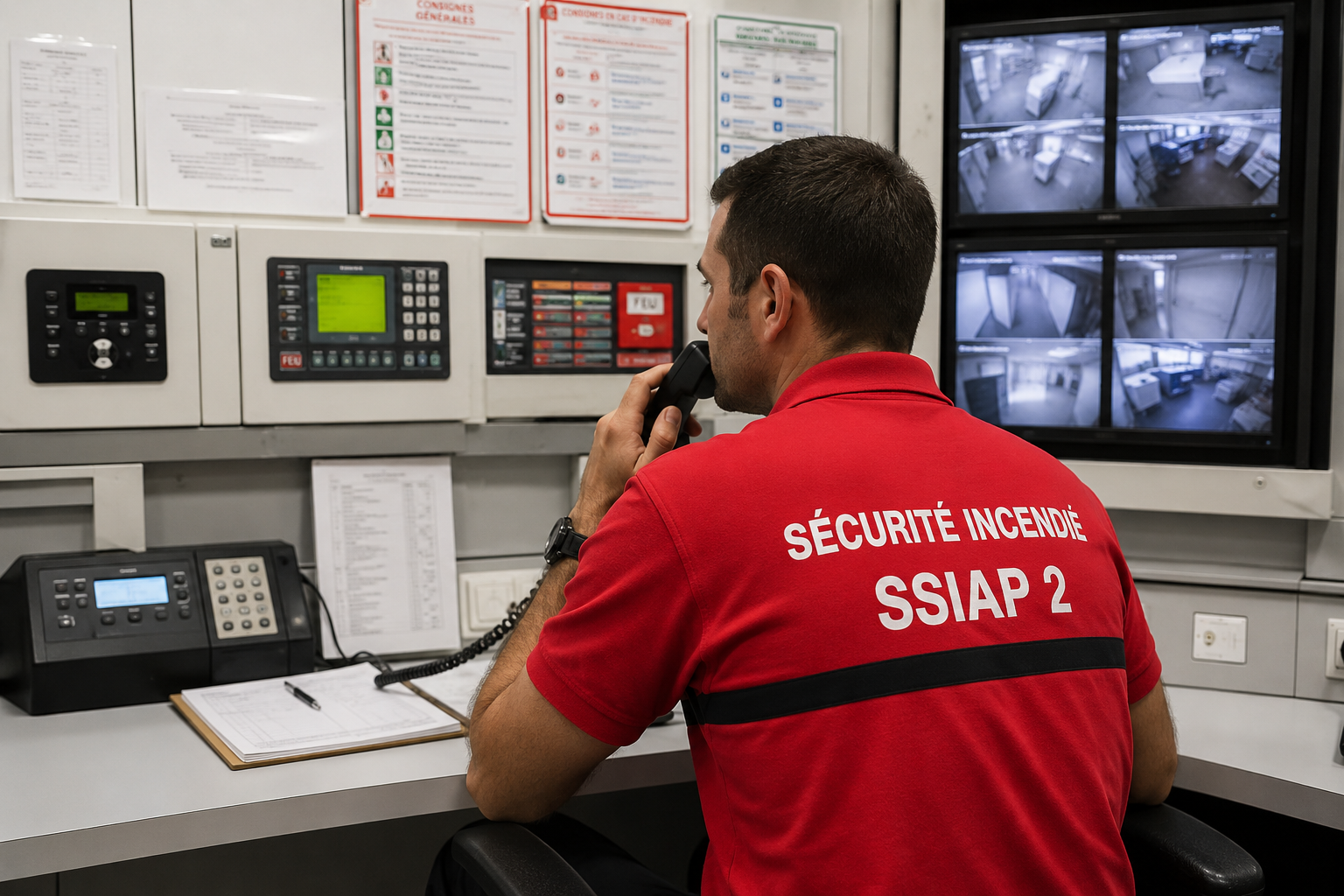 chef de d'équipe de sécurité incendie ssiap 2
