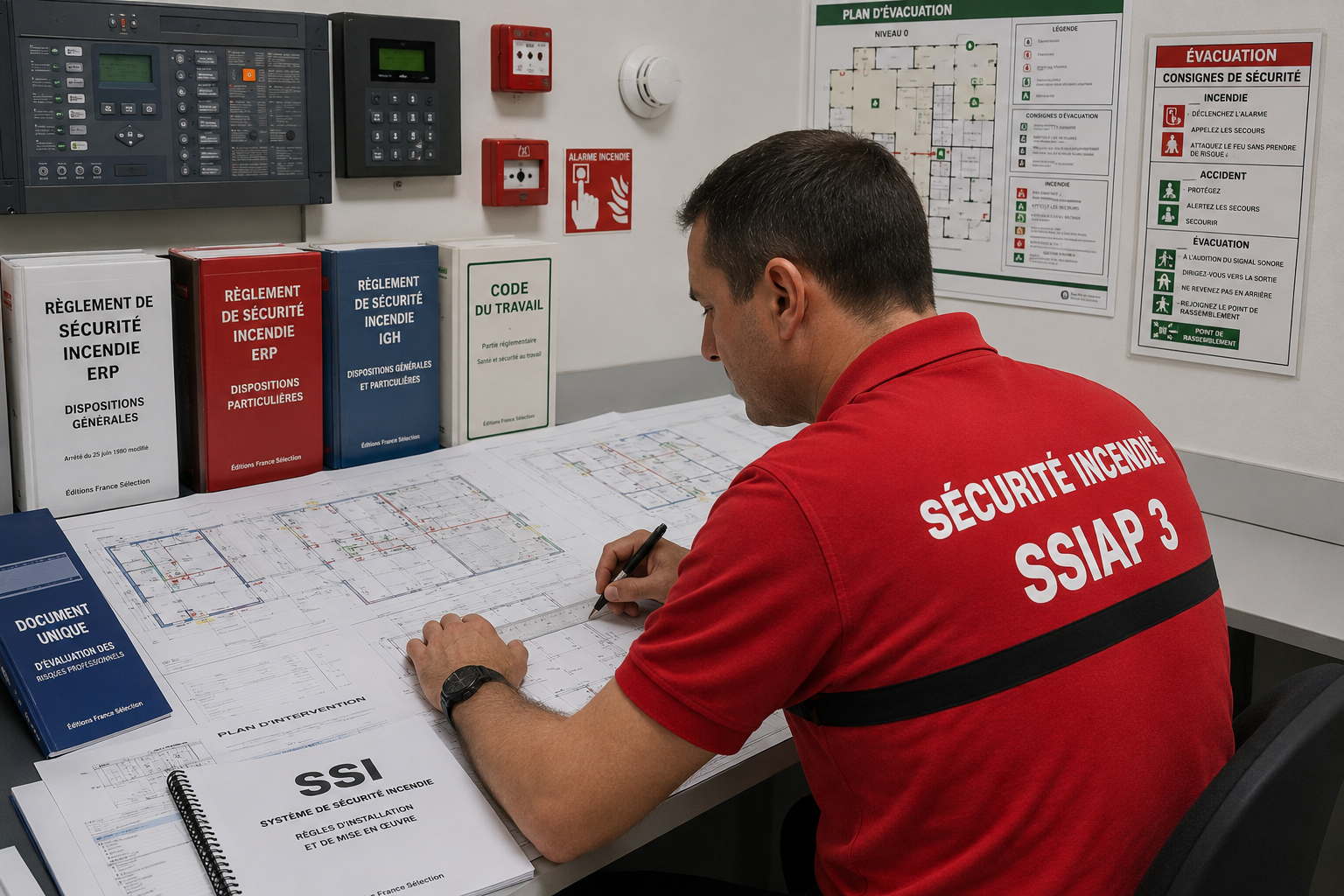 chef de service de sécurité incendie SSIAP 3