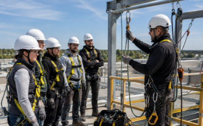 Formation travail en hauteur/port du harnais