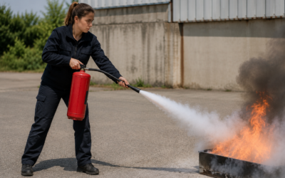 Formation manipulation d&rsquo;extincteurs