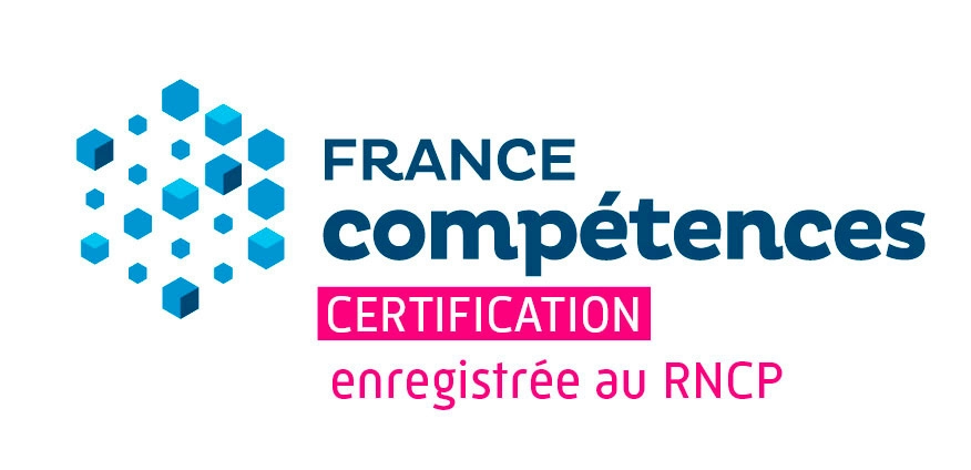 logo france compétence certification enregistrée au RNCP