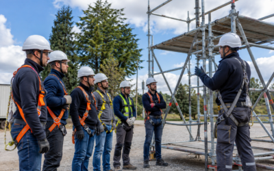 FORMATION ECHAFAUDAGE SELON R408 /R 457 MONTER, UTILISER ET REALISER LA VERIFICATION JOURNALIERE DES ECHAFAUDAGE DE PIEDS ET ROULANTS