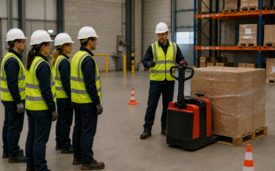 FORMATION CONDUITE EN SECURITE DES CHARIOTS AUTOMOTEURS DE MANUTENTION GERBEURS A CONDUCTEUR ACCOMPAGNANT SELON LA RECOMMANDATION R485 CAT 1 ET/OU 2