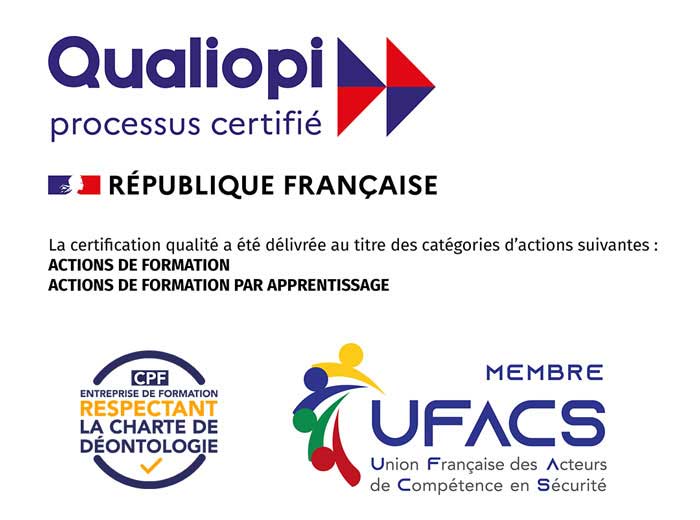 Certification centre de formation en sécurité privée acte 1 formation