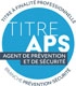 logo titre à finalité professionnelle agent de sécurité