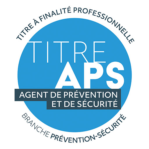 logo du titre a finalité professionnelle agent de prévention et sécurité branche prévention et sécurité
