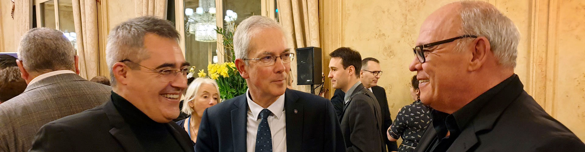 Acte 1 Formation présent aux vœux du SNES 2019